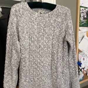 L.L. Bean Blue Knit Sailors Sweater, Women XS